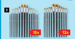 Lidl CRELANDO® Sæt med pensler tilbud