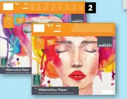 Lidl CRELANDO® Tegneblok tilbud