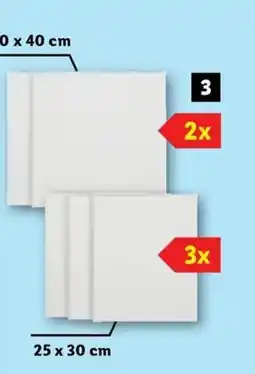 Lidl CRELANDO® Sæt med lærreder tilbud