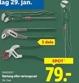 Lidl PARKSIDE® Rørtang eller rørtangssæt tilbud
