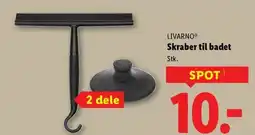 Lidl LIVARNOⓇ Skraber til badet tilbud