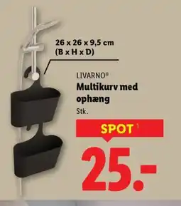 Lidl LIVARNOⓇ Multikurv med ophæng tilbud