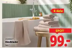 Lidl LIVARNOⓇ Håndklæder tilbud