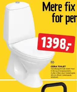 jem & fix CERA TOILET tilbud