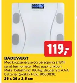 jem & fix BADEVÆGT tilbud