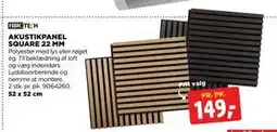 jem & fix AKUSTIKPANEL SQUARE 22 MM tilbud