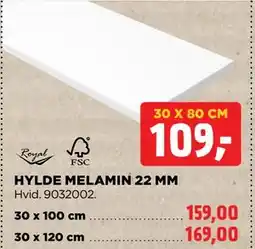 jem & fix HYLDE MELAMIN 22 MM tilbud