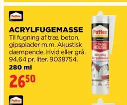 jem & fix ACRYLFUGEMASSE tilbud