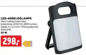 jem & fix LED-ARBEJDSLAMPE tilbud