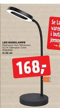 jem & fix LED BORDLAMPE tilbud