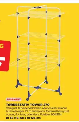 jem & fix TØRRESTATIV TOWER 270 tilbud