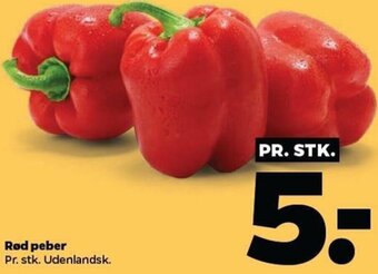 Netto Rød Peber tilbud