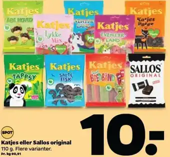 Katjes Eller Sallos Original 110g