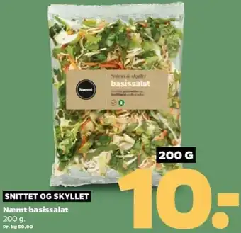 Netto Næmt Basissalat 200g tilbud