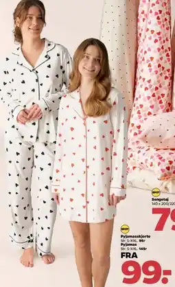 Netto Pyjamasskjorte eller Pyjamas tilbud