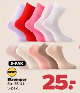 Netto Strømper 5-pak tilbud
