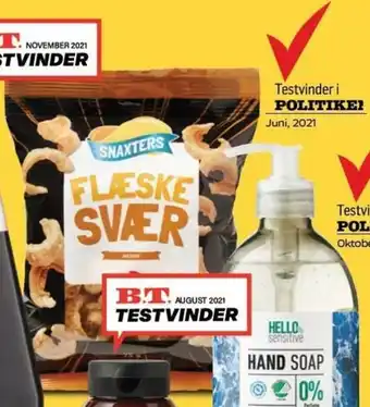 Netto Snaxters Gammeldags Flæskesvær 75g tilbud