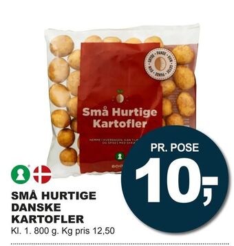 Let-Køb Små hurtige danske kartofler tilbud