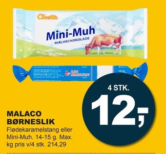 Let-Køb Malaco børneslik tilbud