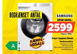 Power SAMSUNG Vaskemaskine WW90DG6U25LHU tilbud