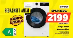 Power Gorenje Vaskemaskine WNHP194A1PS tilbud