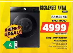 Power SAMSUNG Vaskemaskine WW11DB8B95GBU tilbud
