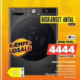 Power LG Vasketørremaskine P4Y7ERPYZ tilbud