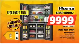 Power Hisense FrenchDoor RQ760N4SBFE tilbud