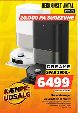 Power DREAME Robotstøvsuger DX50ULTWH tilbud