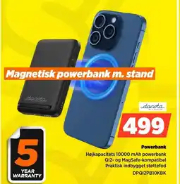 Power Powerbank DPQI2PB10KBK tilbud