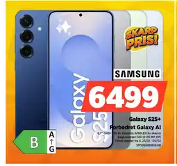 Power SAMSUNG Galaxy S25+ SMS936BDBGEUB tilbud