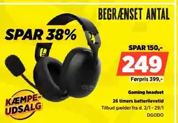 Power Gaming headset DGODO tilbud