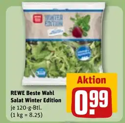 REWE DE REWE Beste Wahl Salat Winter Edition tilbud