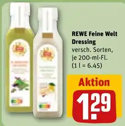 REWE DE REWE Feine Welt Dressing tilbud