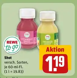 REWE DE Shot tilbud