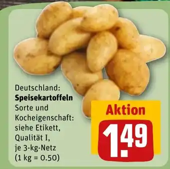 REWE DE Speisekartoffeln tilbud
