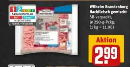 REWE DE Wilhelm Brandenburg Hackfleisch gemischt tilbud