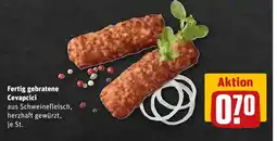 REWE DE Fertig gebratene Cevapcici tilbud