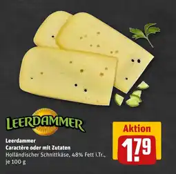 REWE DE Leerdammer Caractère oder mit Zutaten tilbud