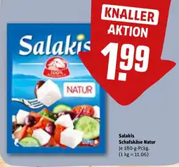 REWE DE Salakis Schafskäse Natur tilbud