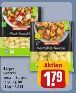 REWE DE Bürger Gnocchi tilbud