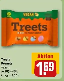 REWE DE Treets Peanuts tilbud