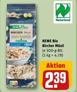 REWE DE REWE Bio Bircher Müsli tilbud