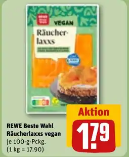 REWE DE REWE Beste Wahl Räucherlaxxs vegan tilbud