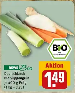REWE DE Bio Suppengrün tilbud