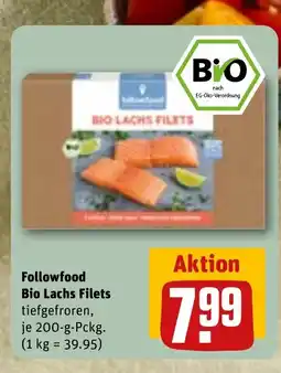 REWE DE Followfood Bio Lachs Filets tilbud