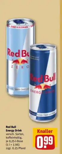 REWE DE Red Bull Energy Drink tilbud