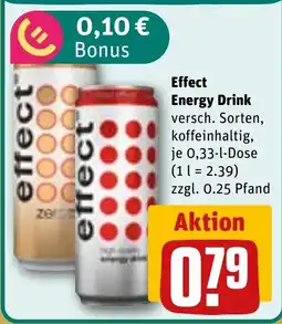 REWE DE Effect Energy Drink tilbud