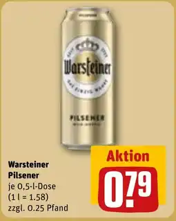REWE DE Warsteiner Pilsener tilbud