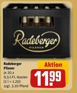 REWE DE Radeberger Pilsner tilbud